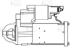 Стартер СТАРТВОЛЬТ LST 1521