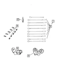 SPARE PART 68304022AA JEEP