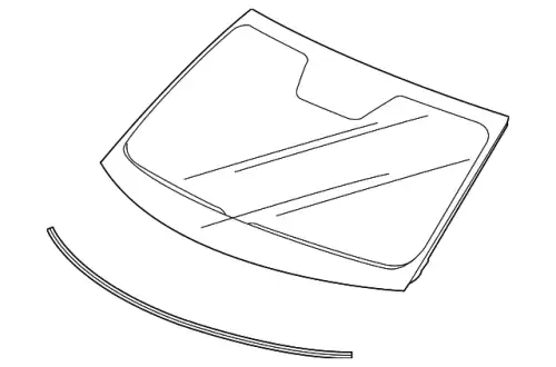 GLASS,WINDSHIELD 73111TG7A14 HONDA