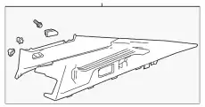F-MOLDING 39217677 GM