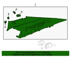F-MOLDING 39217677 GM