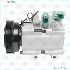 Компрессор кондиционера Hyundai Santa Fe 01-2006, Hyundai Santa Fe 06-, Hyundai Trajet 00-08, KK3815 GELZER