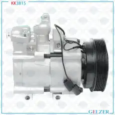 Компрессор кондиционера Hyundai Santa Fe 01-2006, Hyundai Santa Fe 06-, Hyundai Trajet 00-08, KK3815 GELZER