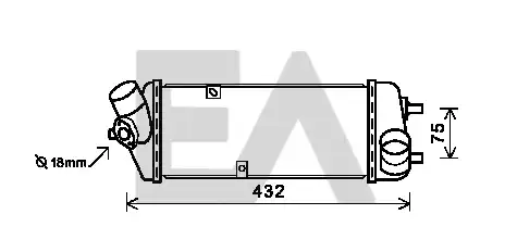 Интеркулер EACLIMA 36A28009