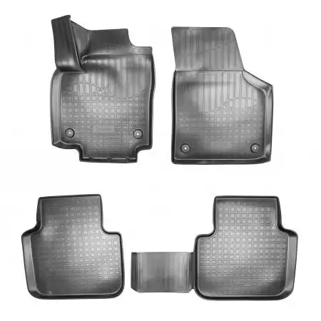 Коврики в салон NORPLAST NPA11-C95-610-1 Volkswagen Teramont 2017-н.в. 4 шт., черный