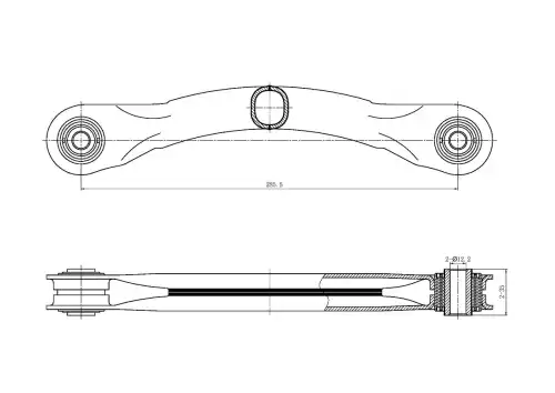 Рычаг подвески S&K SKCA1101