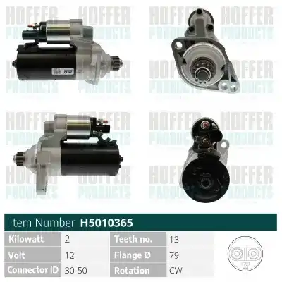 Стартер HOFFER H5010365G