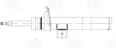 Амортизатор пер. R AG 26364 TRIALLI