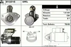 Стартер EDR 913216