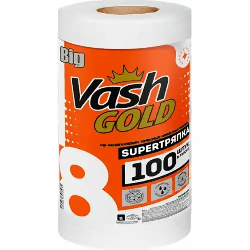 VASH GOLD Тряпка BIG 100 листов 307581