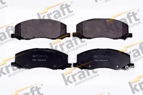 Тормозные колодки дисковые KRAFT 6001674