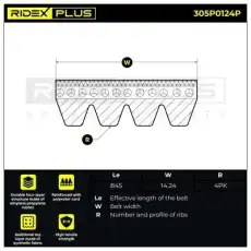 RIDEX 305P0124P