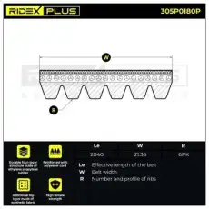RIDEX 305P0180P