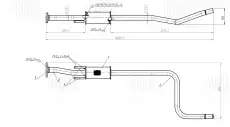 Предглушитель выхлопных газов EAM 1010 TRIALLI