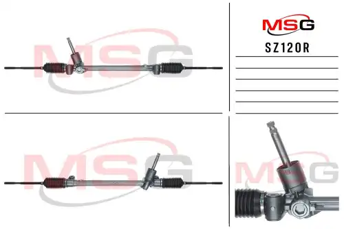 Рулевая рейка MSG SZ120R