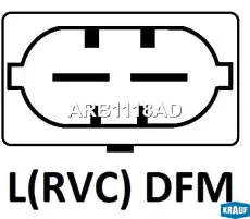 ARB1118AD Регулятор генератора KRAUF