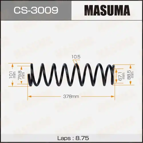 Пружина подвески CS-3009 MASUMA