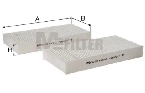 Салонный фильтр MFILTER K973-2
