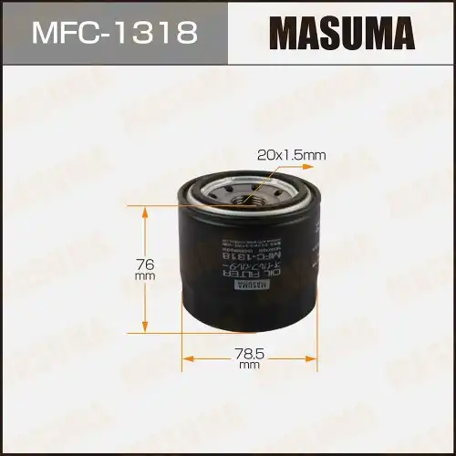 Фильтр масляный MASUMA MFC-1318