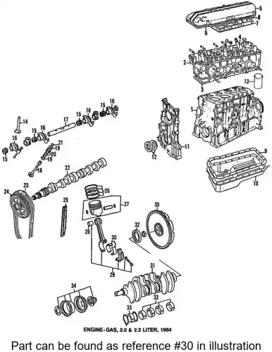 Шатунный подшипник 3975-23-105A MAZDA