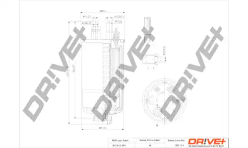Топливный фильтр DR!VE+ DP1110.13.0071