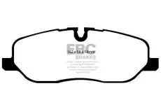 Тормозные колодки дисковые передняя ось EBC DP61541
