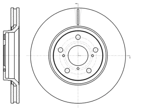 Тормозной диск NEW BLOX NB022320V05F