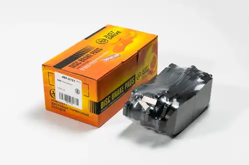Тормозные колодки дисковые JUST DRIVE JBP0757