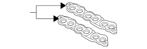 Прокладка коллектора MAZDA AJF8-13-111
