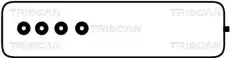 Прокладка клапанной крышки TRISCAN 515-2112