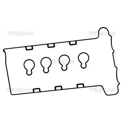 Прокладка клапанной крышки TRISCAN 515-5093