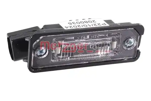 Фонарь освещения номерного знака 2080035 METZGER