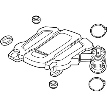 DUCT,A/CL OTLT(INCLS 18,23,25,28) 84028954 BUICK