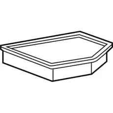 ELEMENT,A/CL(ACDelco #A3209C) 23451060 BUICK