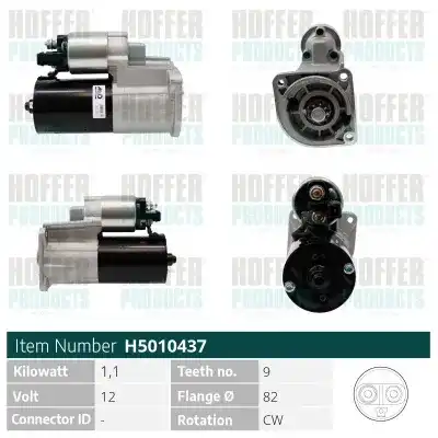 Стартер HOFFER H5010437