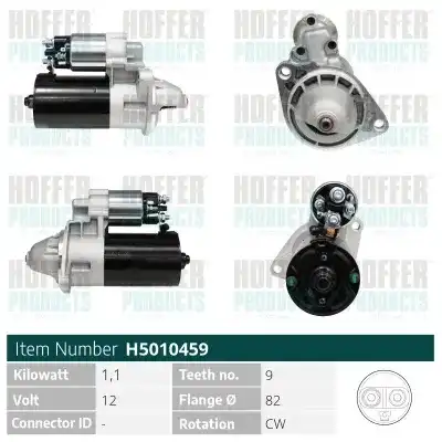 Стартер HOFFER H5010459