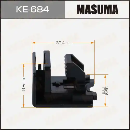 клипса!\ BMW E34 87-90 KE-684 MASUMA