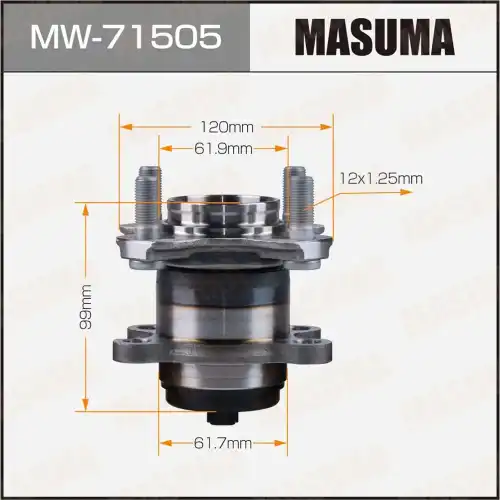 Ступица MASUMA MW-71505
