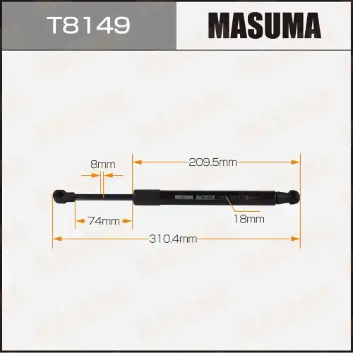 Амортизатор (упор) багажника MASUMA T8149