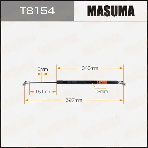 Амортизатор капота MASUMA T8154