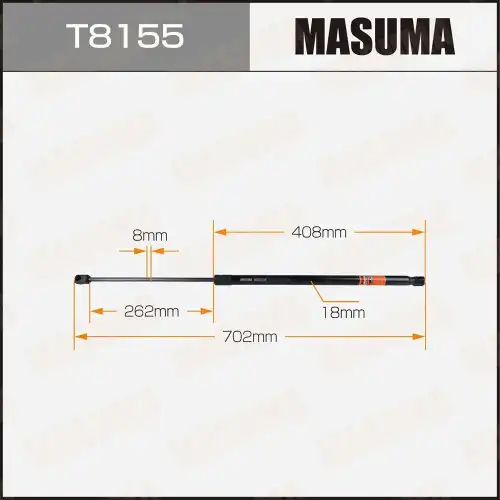Амортизатор капота MASUMA T8155