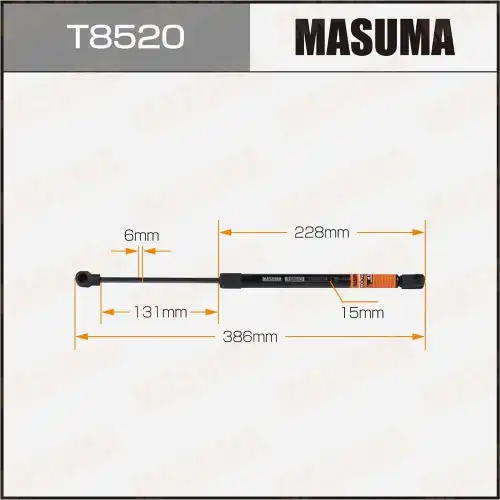 Амортизатор (упор) багажника MASUMA T8520