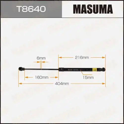Амортизатор (упор) багажника MASUMA T8640