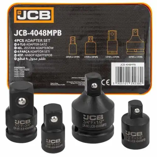 Адаптеры ударные, набор 4пр. JCB4048MPB JCB
