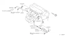 Прокладка 118373S500 NISSAN