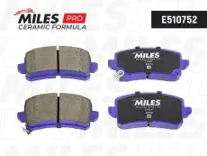 Тормозные колодки дисковые MILES E510752
