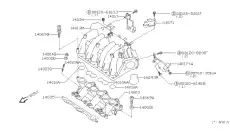 Прокладка коллектора NISSAN 140337B005