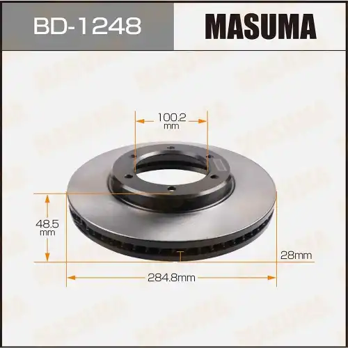 Тормозной диск MASUMA BD-1248