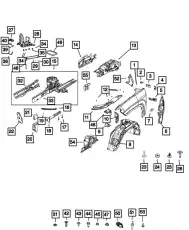 поглотитель 68599577AA CHRYSLER