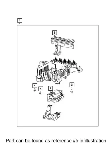 68668632AA FUSE CHRYSLER